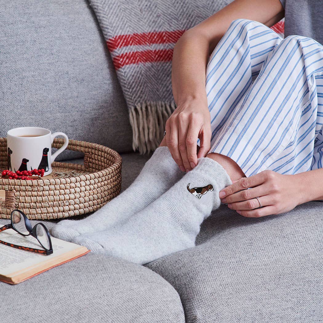 Dog Walking socks - Beagle