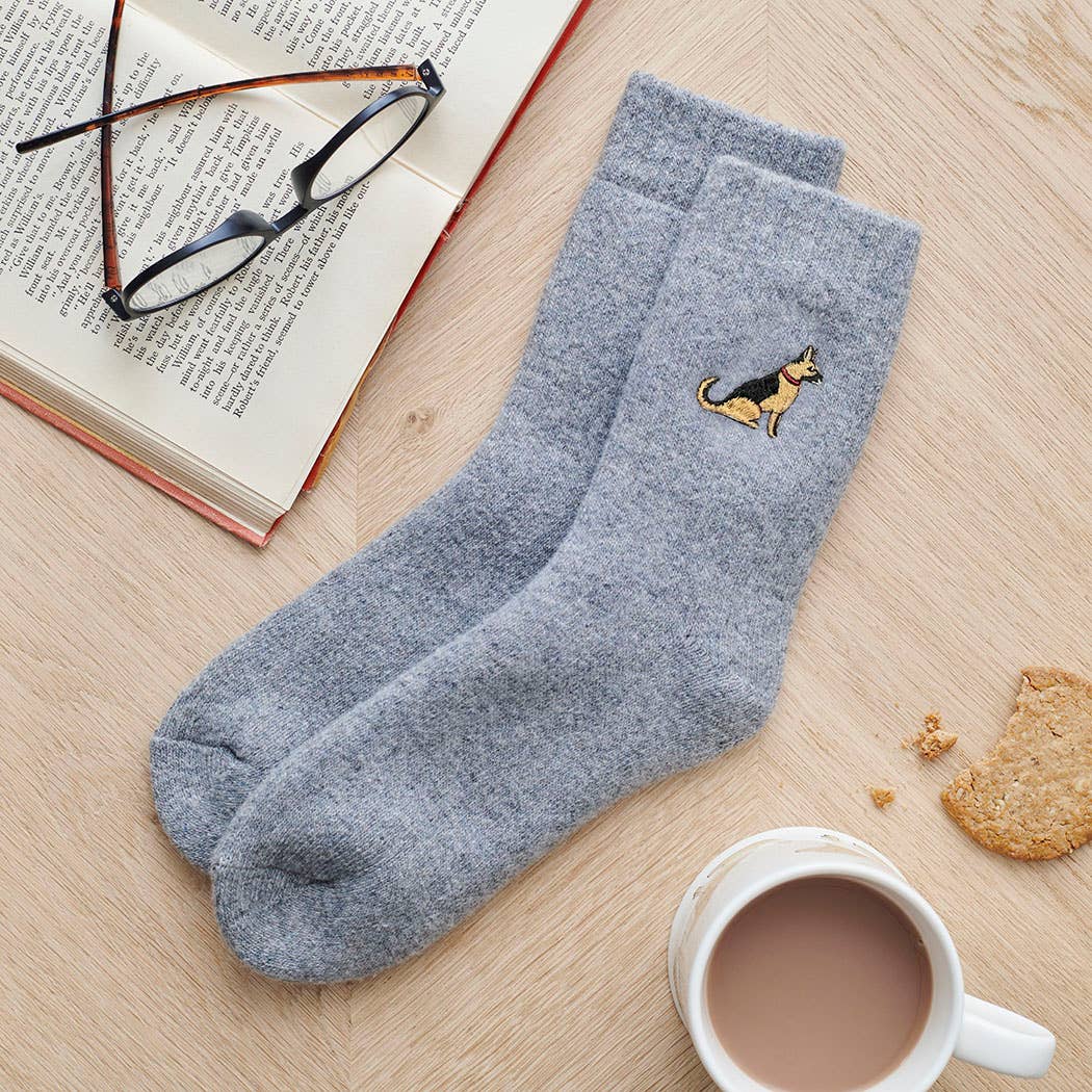 Dog Walking Socks - German Shepherd
