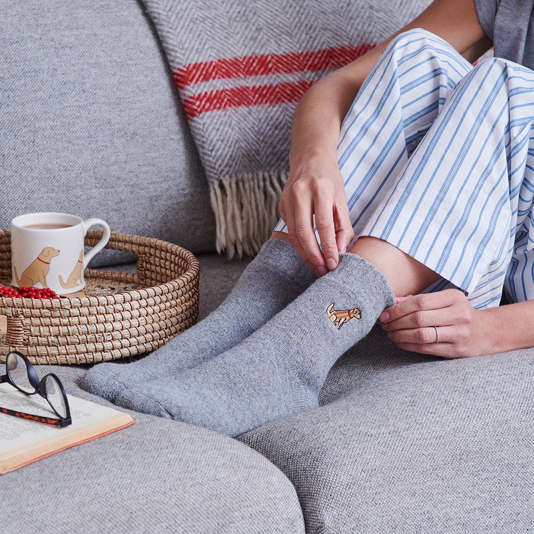 Dog Walking Socks - Golden Retriever